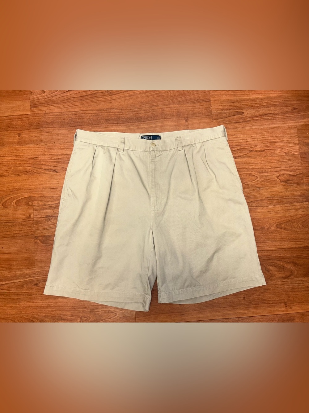 Ralph Lauren Polo Tyler Shorts Double pleat Chino Shorts 38